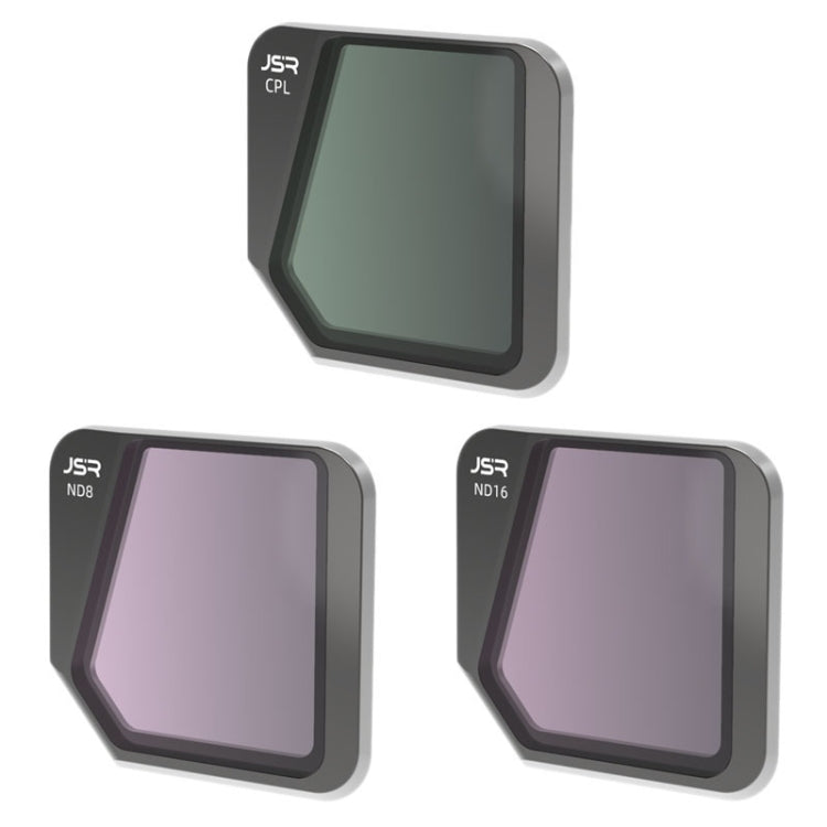 JSR Drone 3 in 1 CPL+ND8+ND16 Lens Filter for DJI Mavic 3, CPL+ND8+ND16 JSR Drone 3 in 1 CPL+ND8+ND16 Lens Filter for DJI Mavic 3, CPL+ND8+ND16